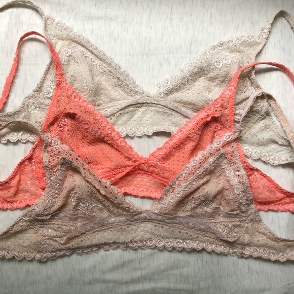 Urban Outfitters Other - Urban Outfitters Pins & Needles Bralettes